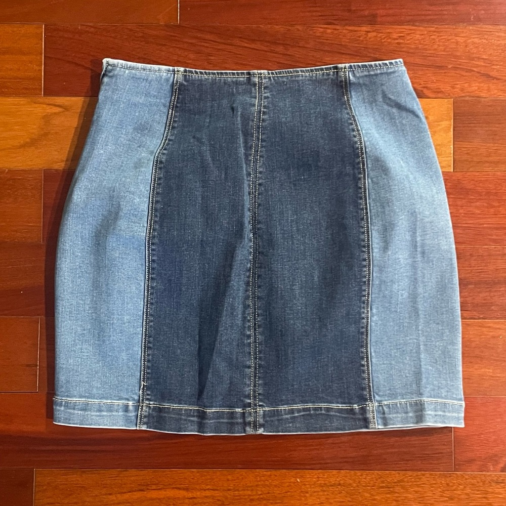 Pacsun Jean Mini Skirt - Picture 2 of 4